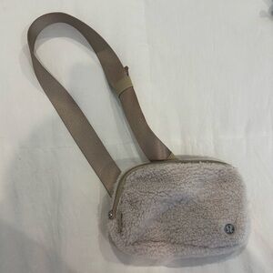 lululemon athletica Cream Crossbody Bag